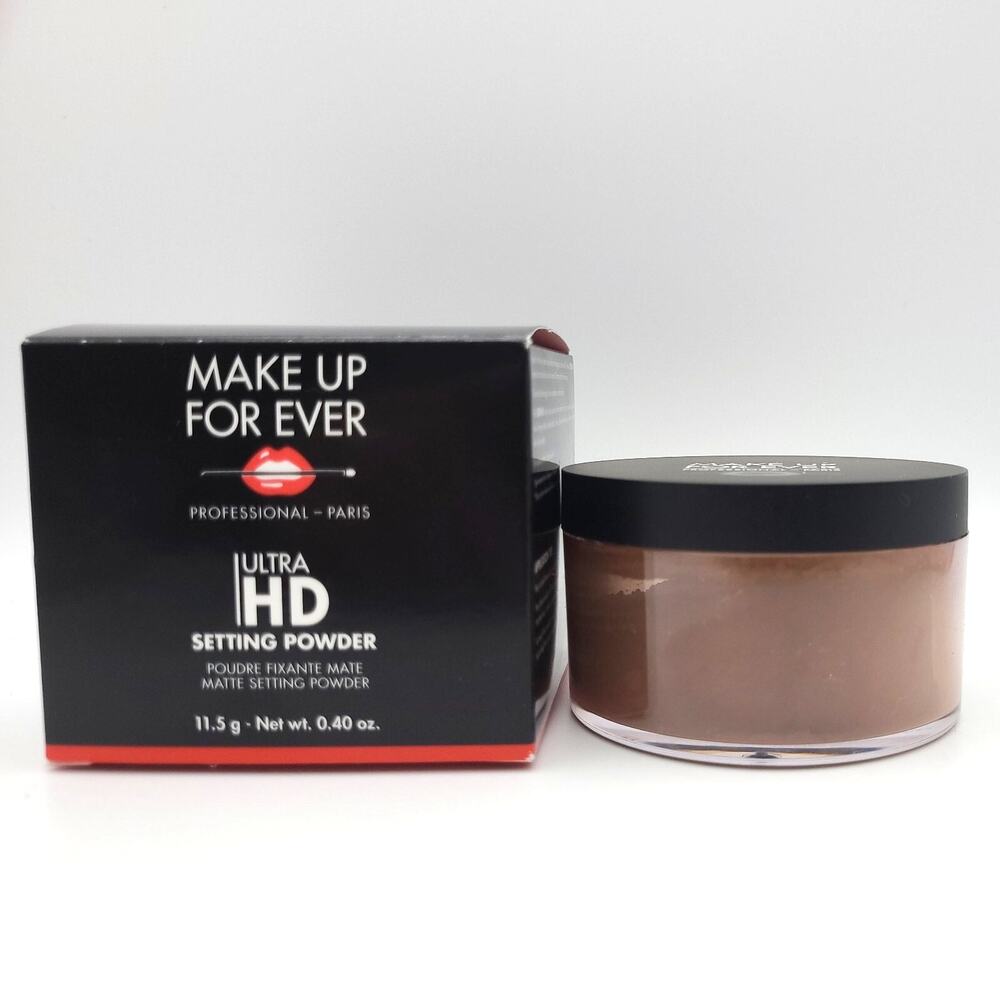 MAKE UP FOR EVER Ultra HD Matte Setting Powder, 6.0 DEEP NEUTRAL, .4oz, SEALED